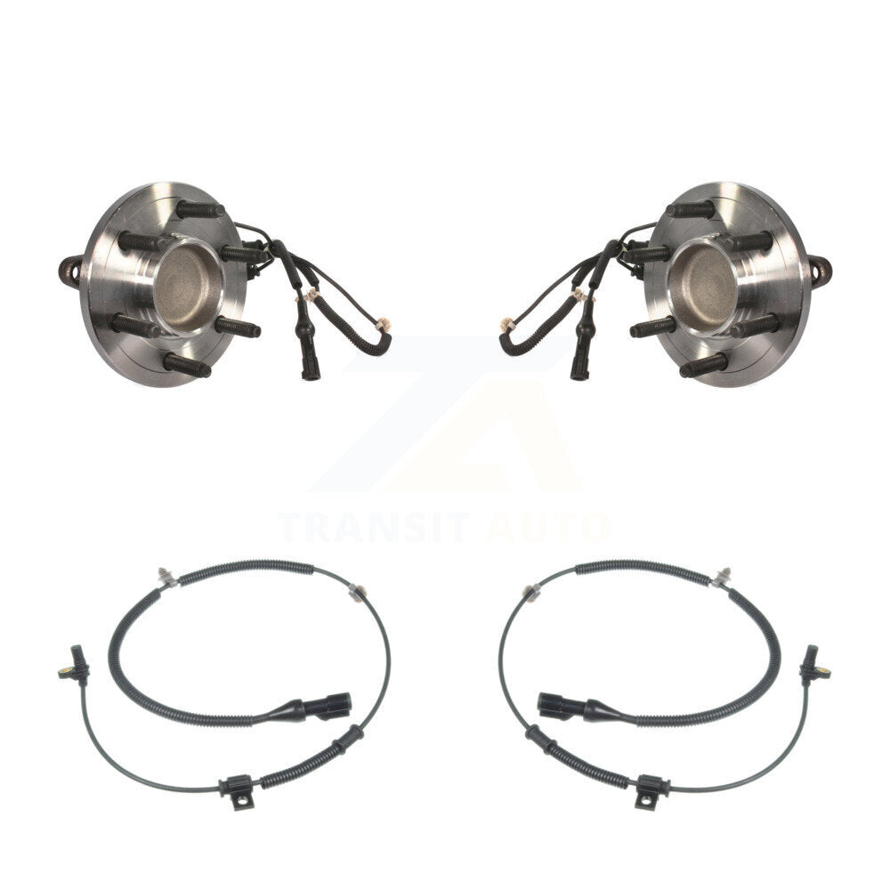 Kit de roulement de moyeu de roue avant et capteur supplémentaire pour Ford Expedition Lincoln Navigato