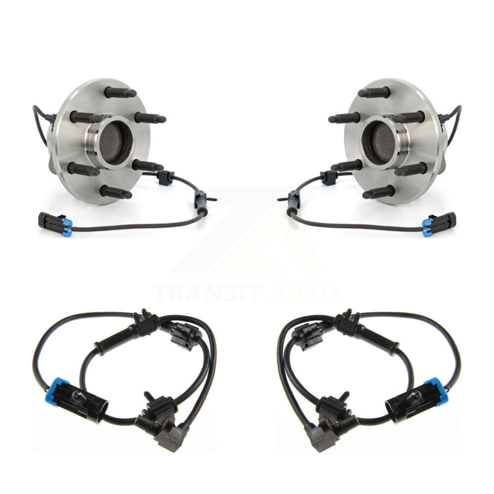 Kit de roulement de moyeu de roue avant et de capteurs ABS supplémentaires pour Chevrolet Astro GMC Safari
