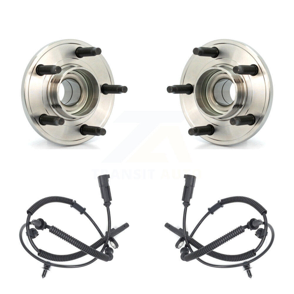 Kit de roulement de moyeu de roue avant et capteur ABS pour Ford Mustang avec harnais