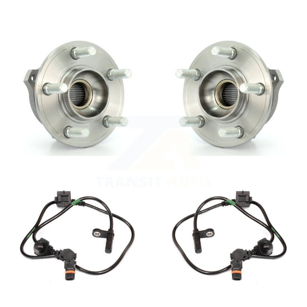 Kit de roulement de moyeu de roue avant et capteur ABS pour Chrysler 300 Dodge Charger Magnu
