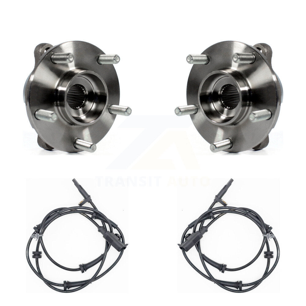 Kit de roulement de moyeu de roue avant et capteur ABS pour INFINITI M35 M45 avec harnais