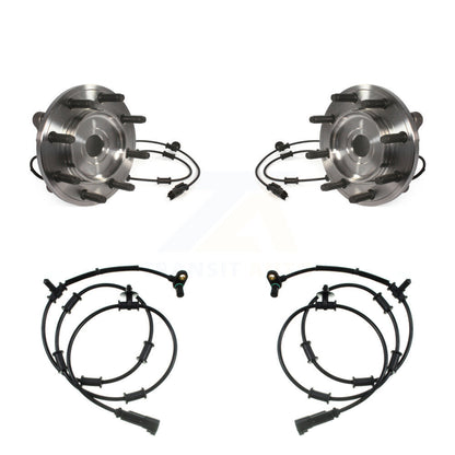 Kit de roulement de moyeu de roue avant et capteur ABS supplémentaire pour Ram 2500 3500 avec harnais