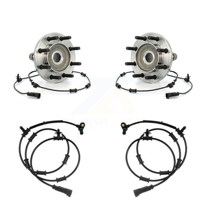 Kit de roulement de moyeu de roue avant et capteur supplémentaire pour Dodge Ram 2500 3500 avec harnais