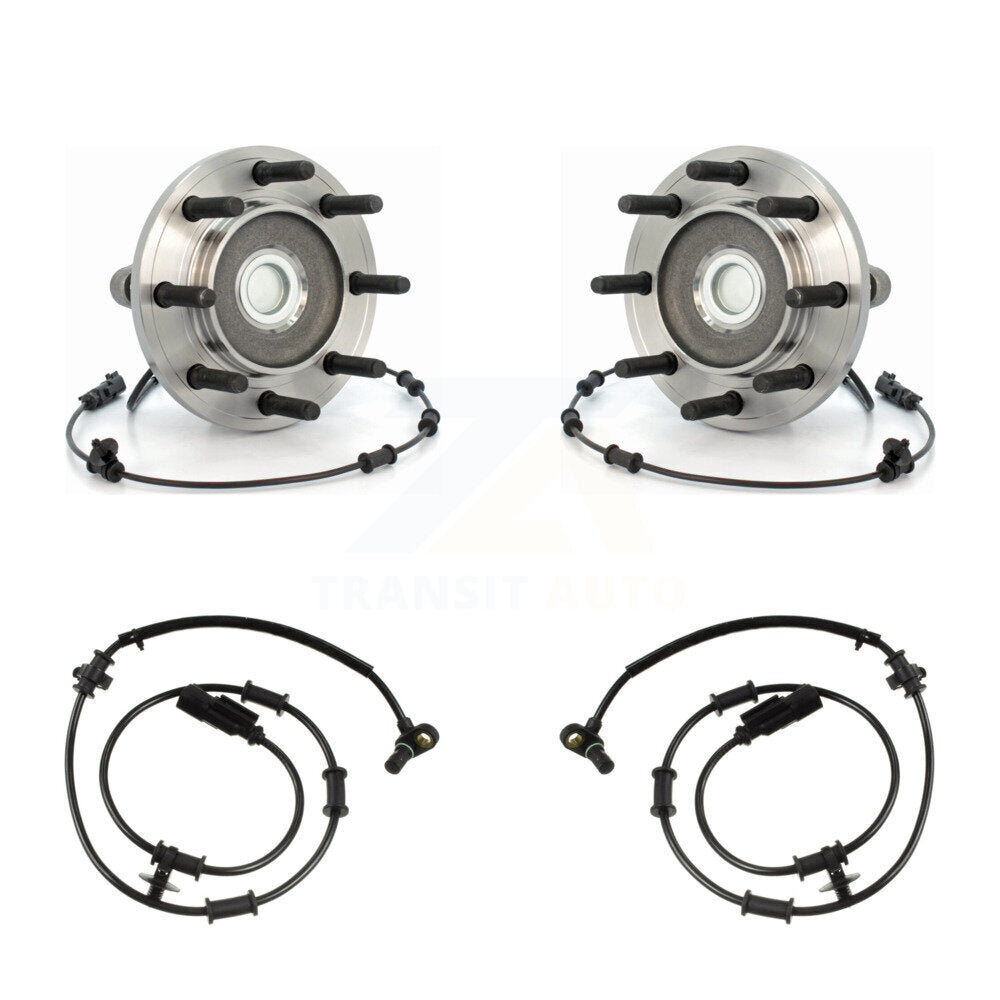 Kit de roulement de moyeu de roue avant et capteur supplémentaire pour Dodge Ram 2500 3500 avec harnais