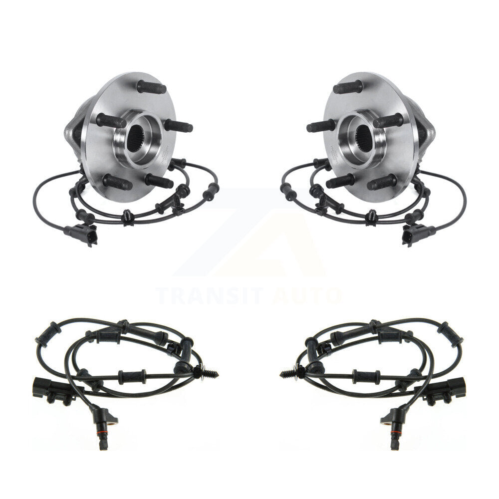 Roulement de moyeu de roue avant et Kit de capteur ABS supplémentaire pour Jeep Wrangler JK K7S-10184