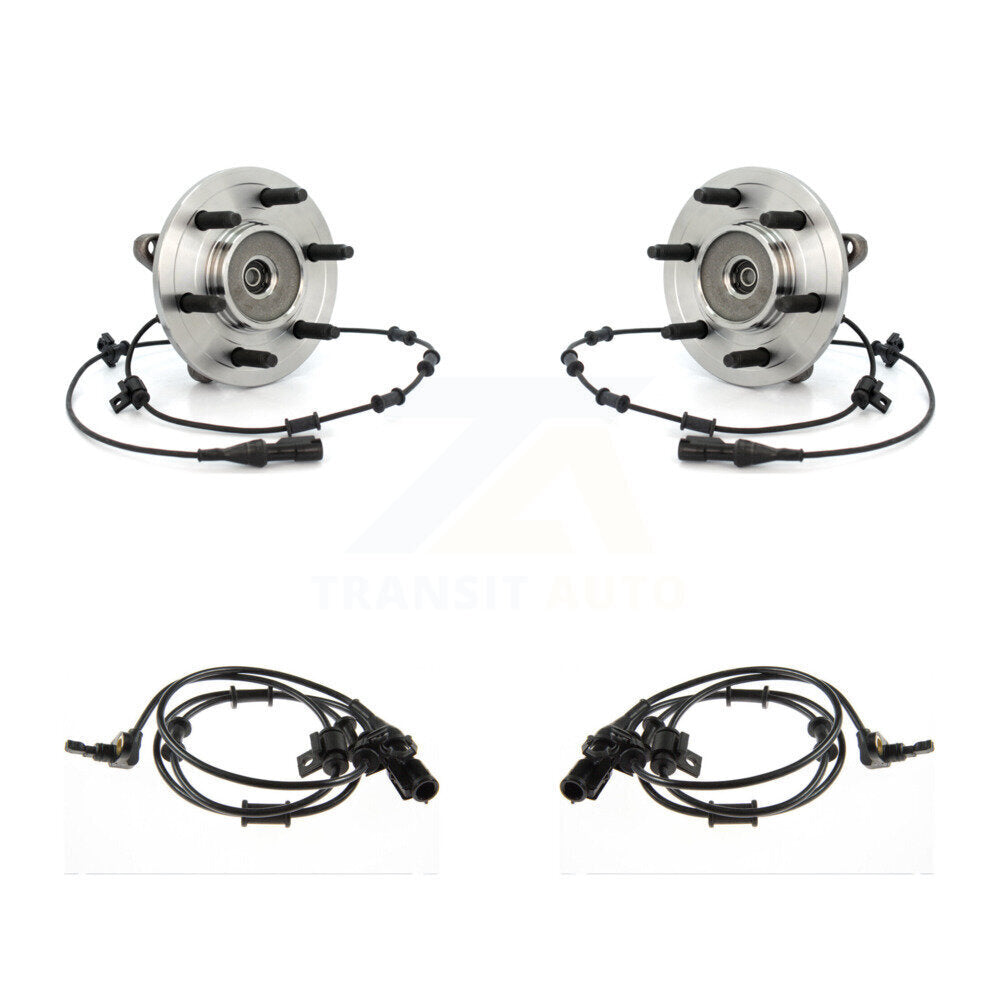 Kit de roulement de moyeu de roue avant et capteur supplémentaire pour Ford Expedition Lincoln Navigato