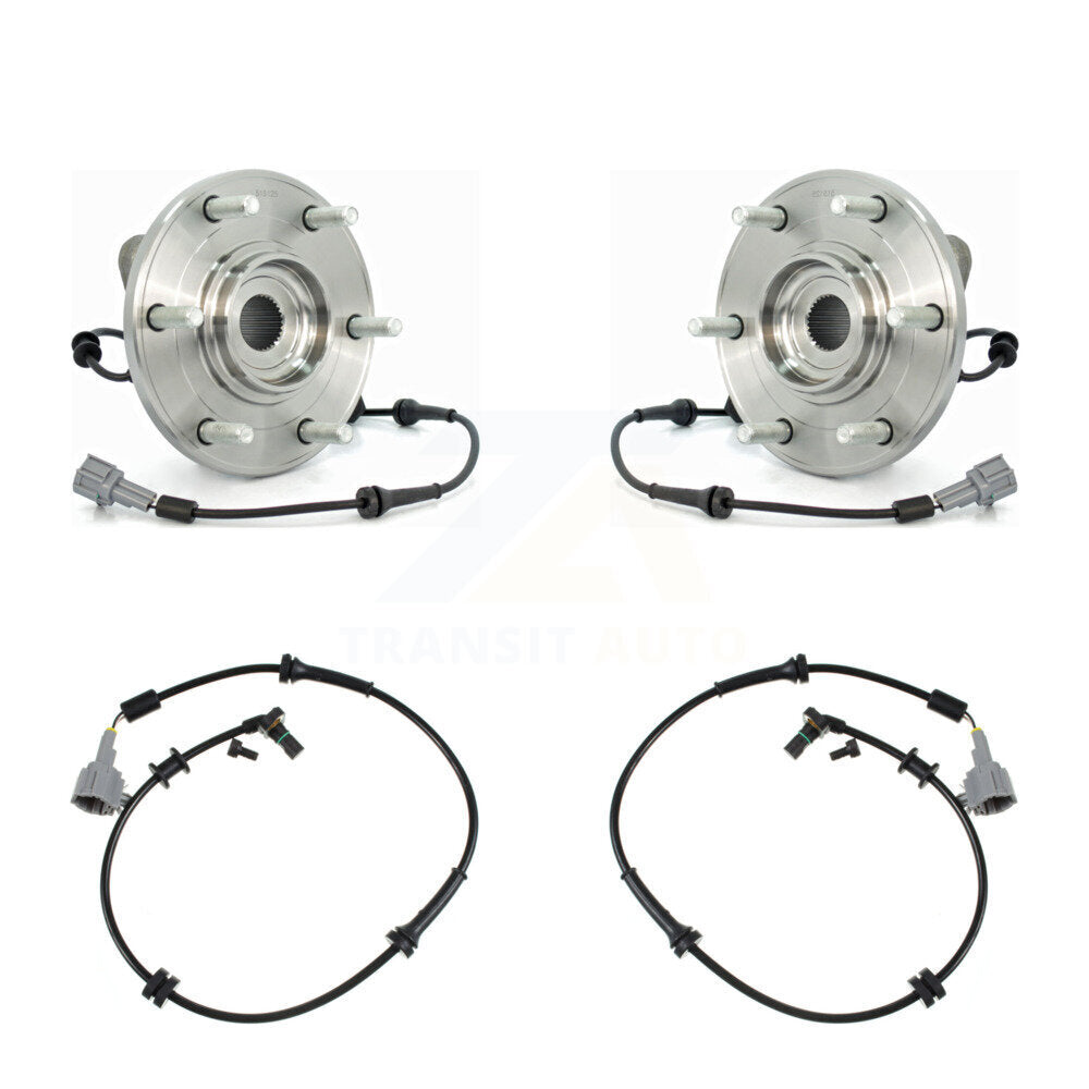 Kit de roulement de moyeu de roue avant et capteur supplémentaire, pour Nissan TITAN Armada INFINITI QX5