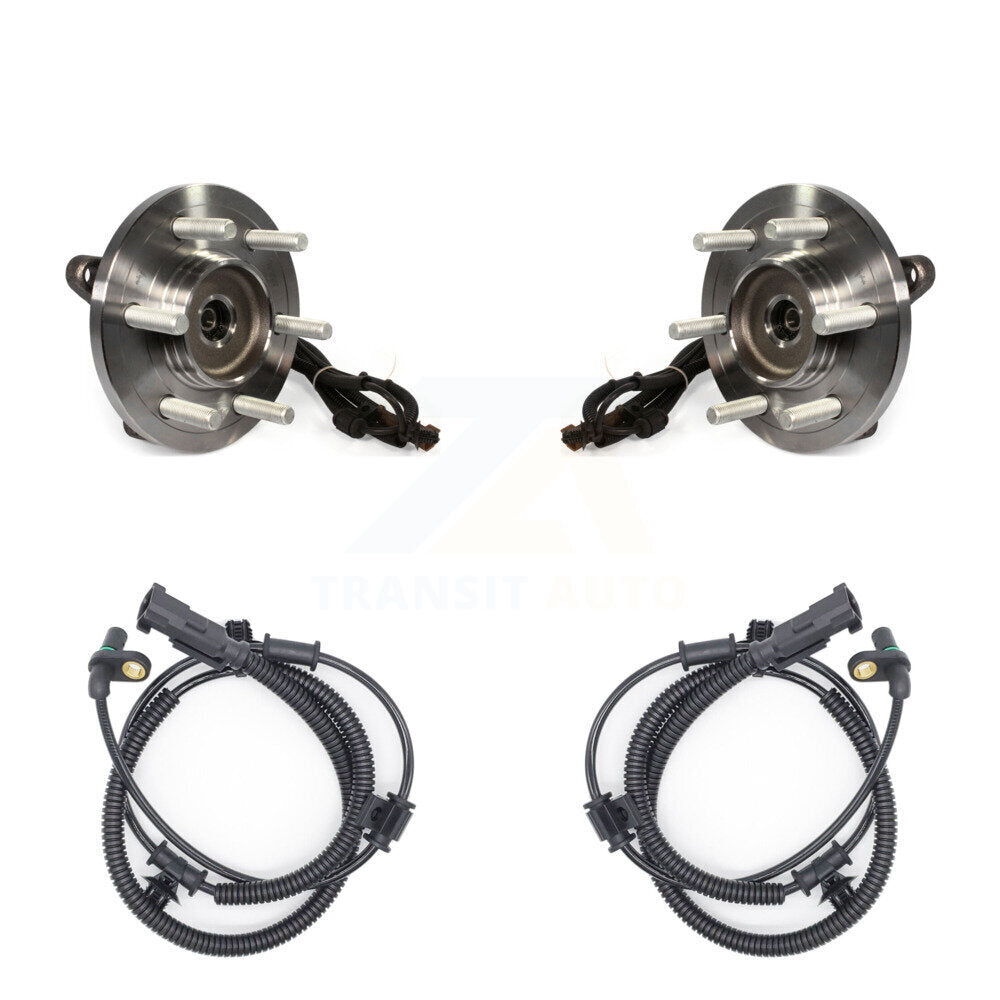 Kit de roulement de moyeu de roue avant et capteur ABS supplémentaire pour Ford F-150 K7S-101857