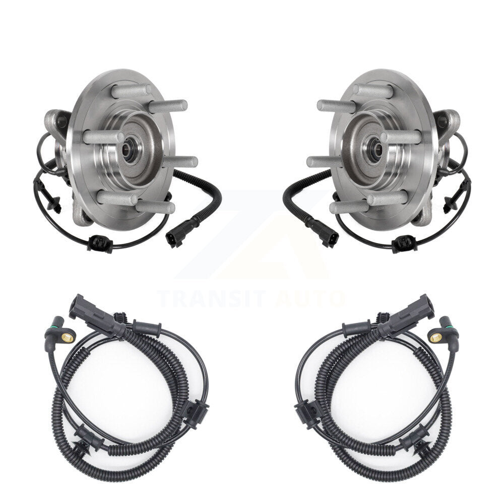 Kit de roulement de moyeu de roue avant et capteur supplémentaire pour Ford Expedition Lincoln Navigato