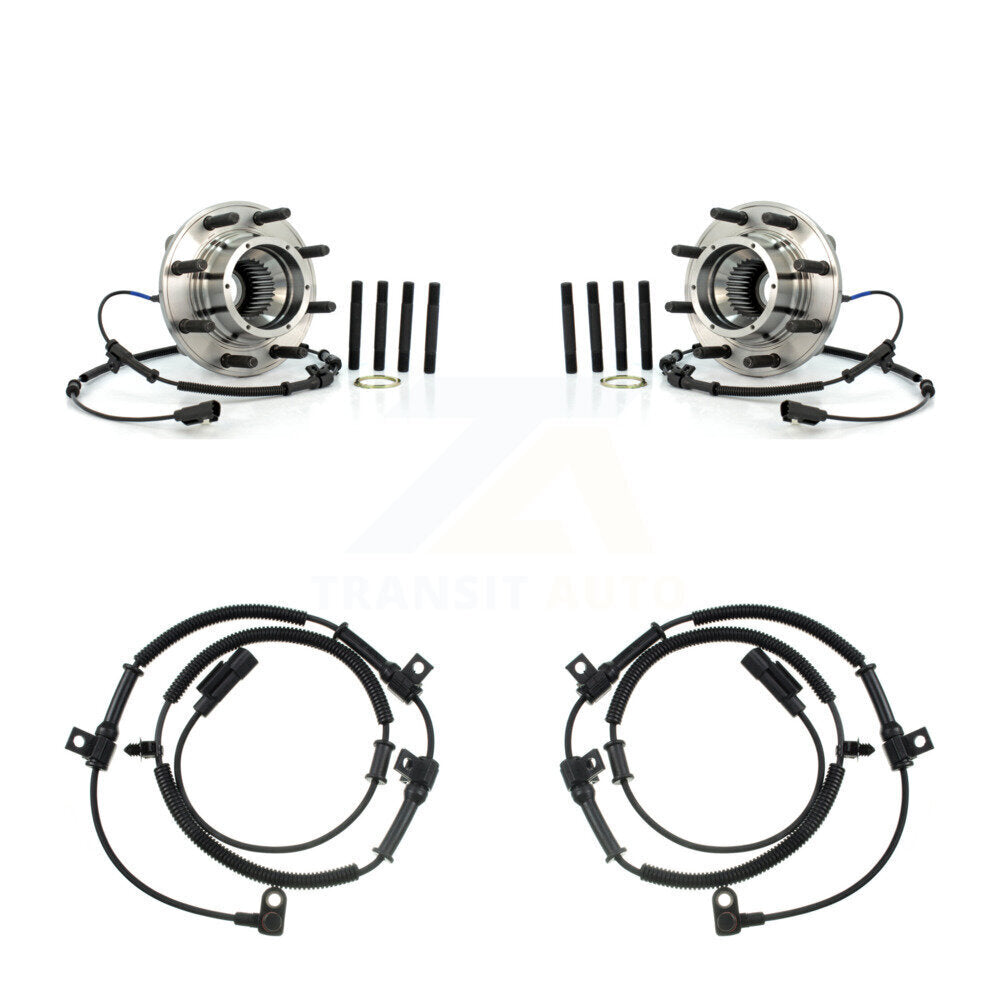Kit de roulement de moyeu de roue avant et capteur ABS supplémentaire pour Ford F-250 Super Duty
