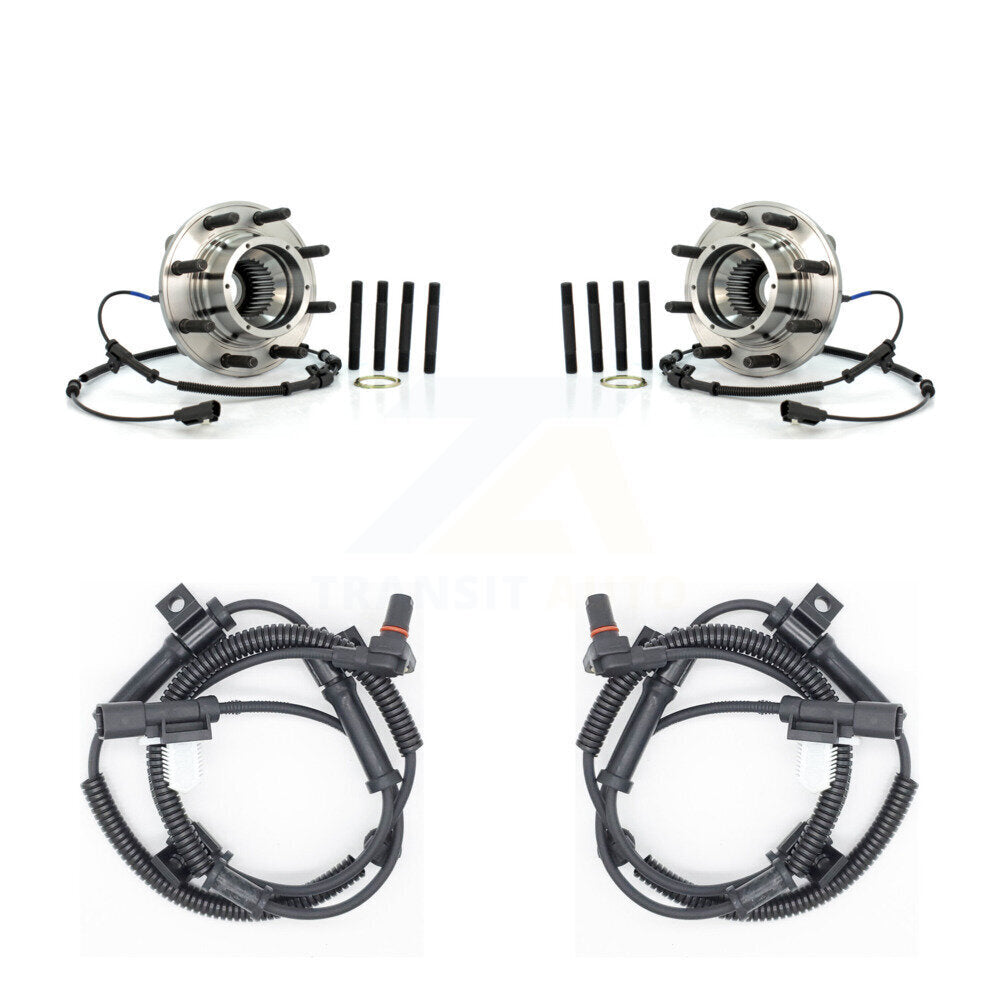 Kit de roulement de moyeu de roue avant et capteur ABS supplémentaire pour Ford F-250 Super Duty