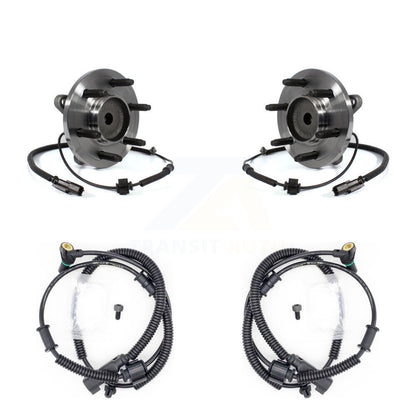 Kit de roulement de moyeu de roue avant et capteur ABS supplémentaire pour Ford F-150 Expedition Lincol