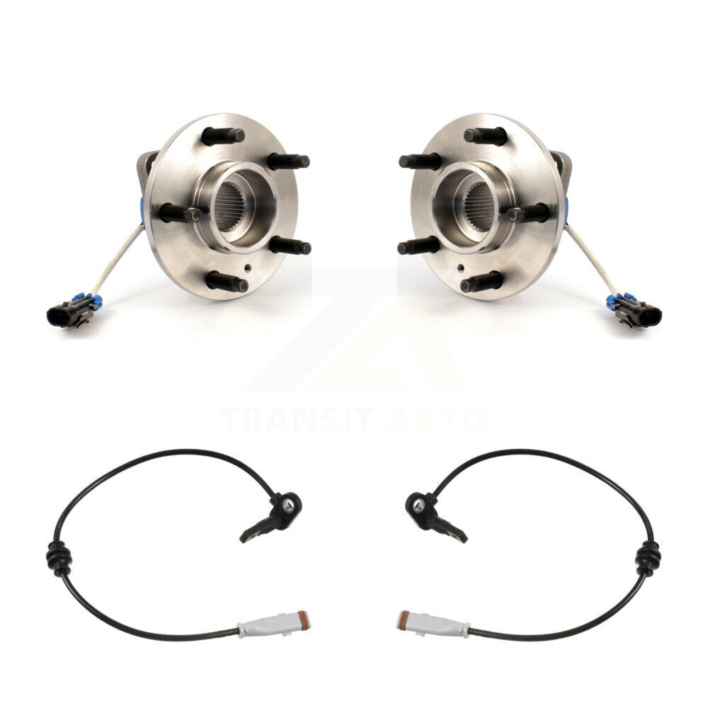 Kit de roulement de moyeu de roue avant et capteur ABS supplémentaire pour Buick Allure 2010 3,6 l