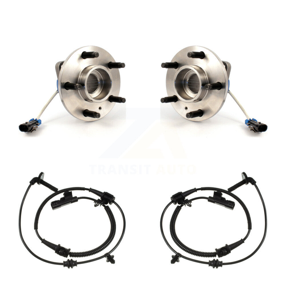 Kit de roulement de moyeu de roue avant et capteur ABS supplémentaire pour Buick Allure 2010 3,6 l