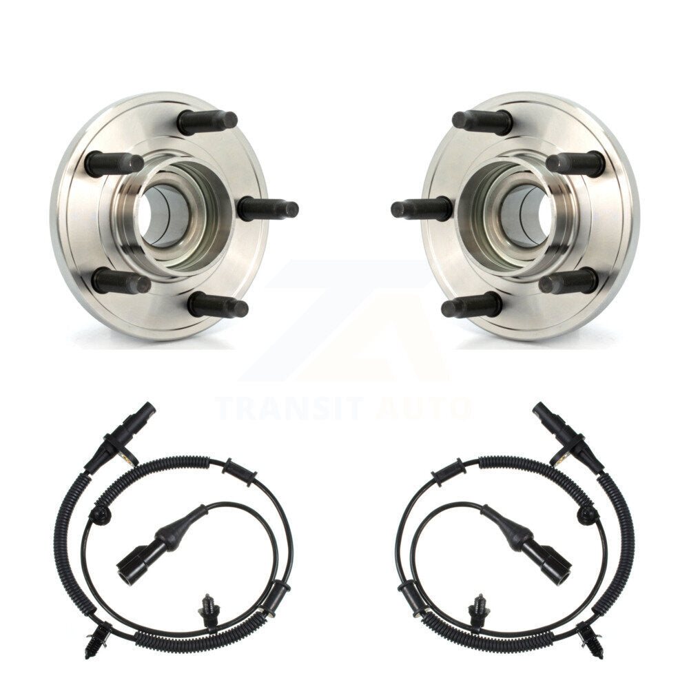 Kit de roulement de moyeu de roue avant et capteur ABS pour Ford Mustang avec harnais