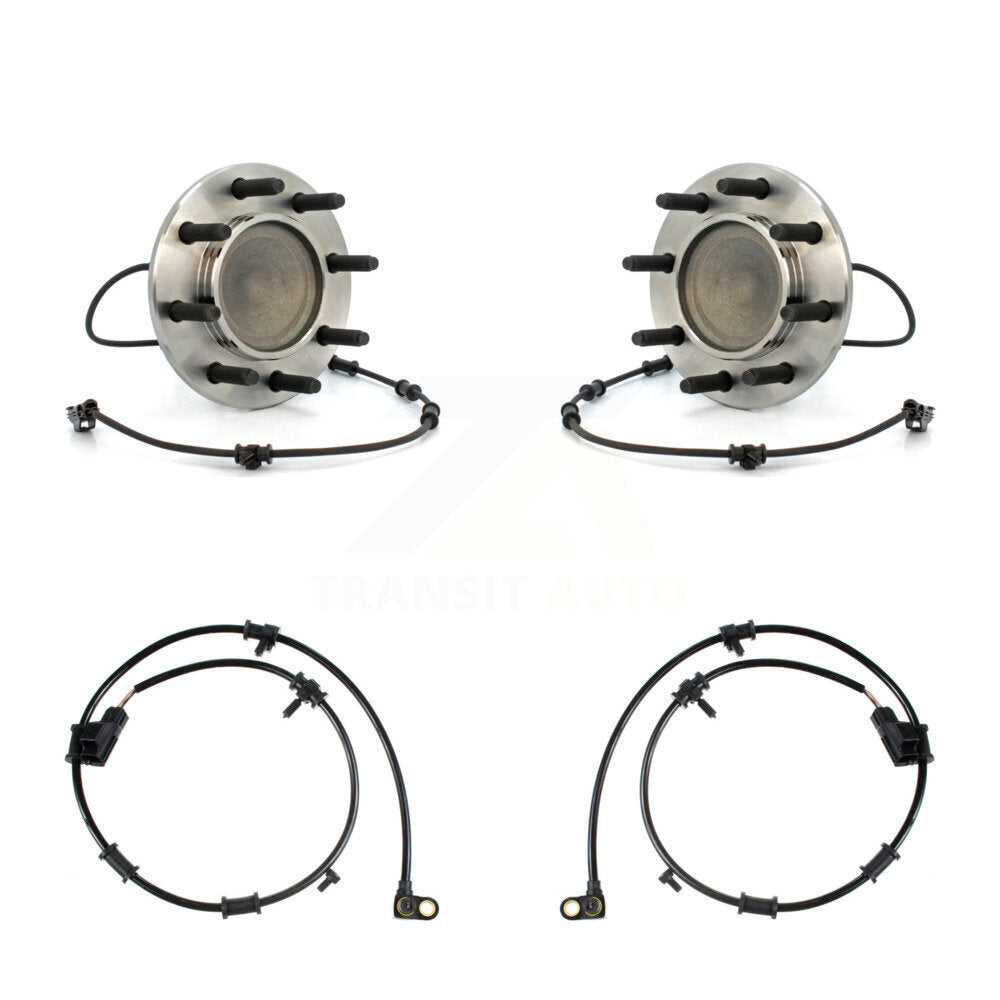 Kit de roulement de moyeu de roue avant et capteur supplémentaire pour Dodge Ram 2500 3500 avec harnais