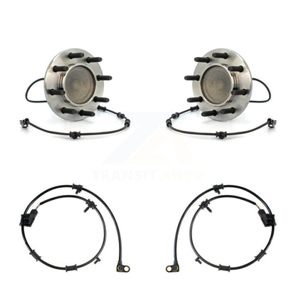 Kit de roulement de moyeu de roue avant et capteur supplémentaire pour Dodge Ram 2500 3500 avec harnais