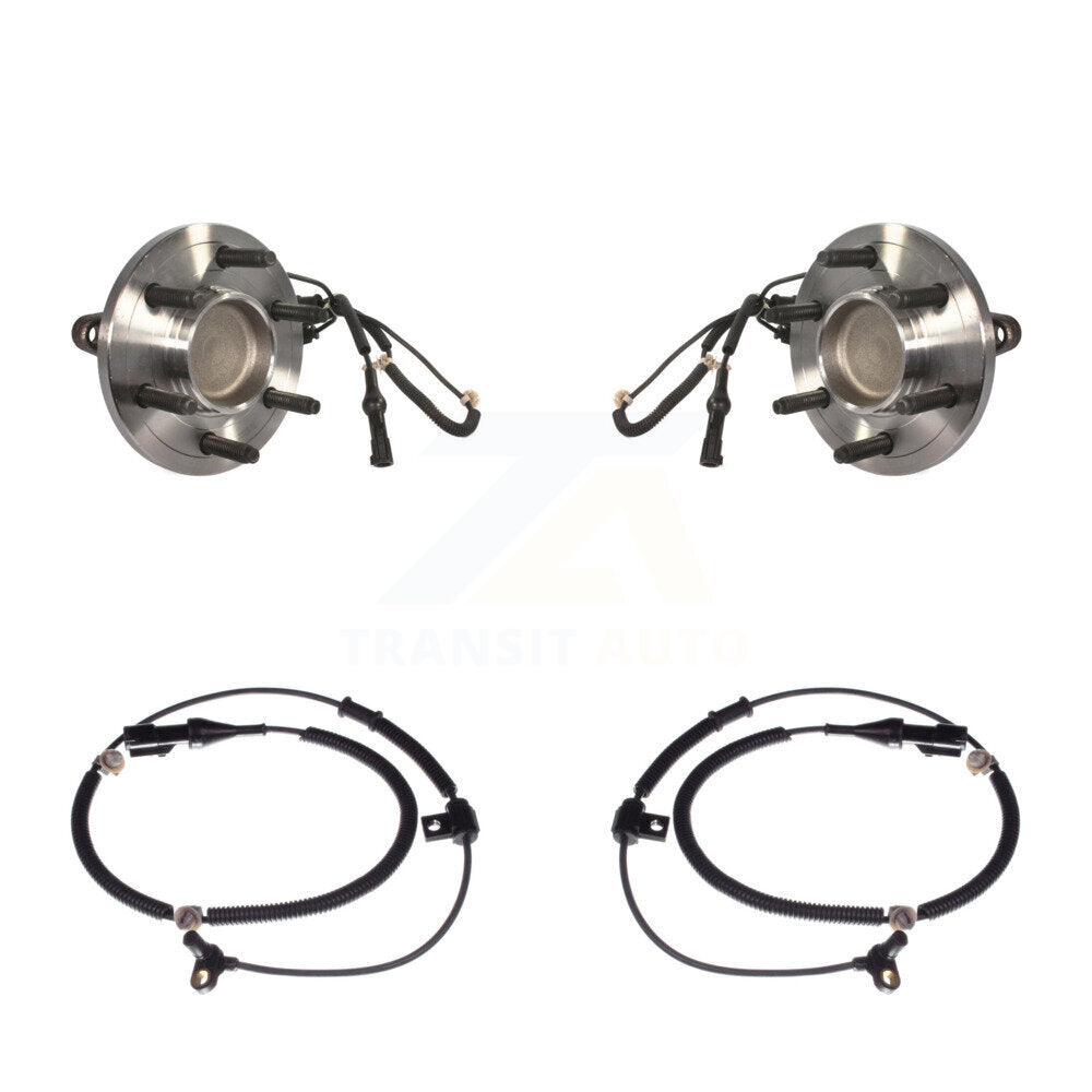 Kit de roulement de moyeu de roue avant et capteur supplémentaire pour Ford Expedition Lincoln Navigato