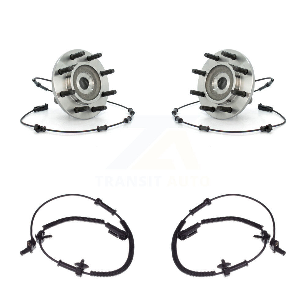 Kit de capteur supplémentaire de roulement de moyeu de roue avant pour 07 Dodge Ram 1500 avec roue à 8 écrous