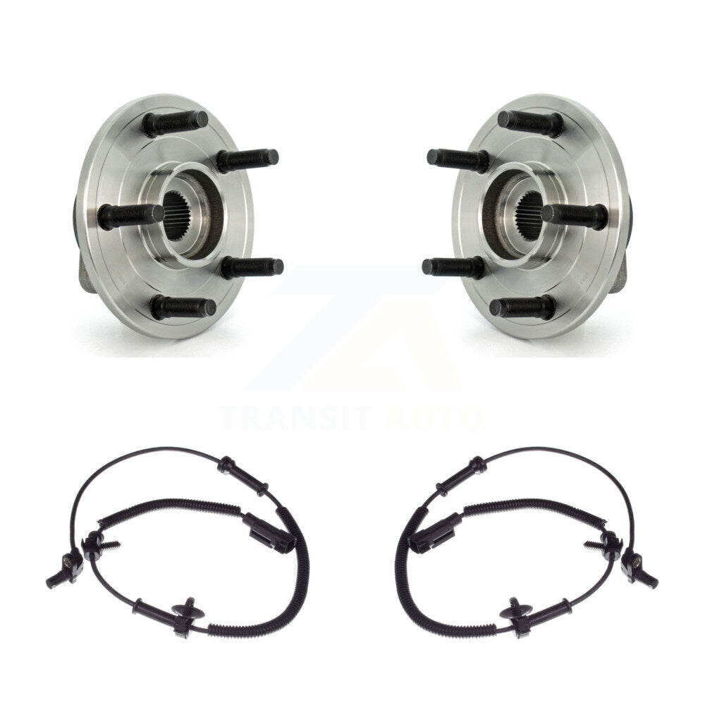 Kit de capteur de roulement de moyeu de roue avant pour Dodge Ram 2007 1500 4WD avec ABS à 2 roues