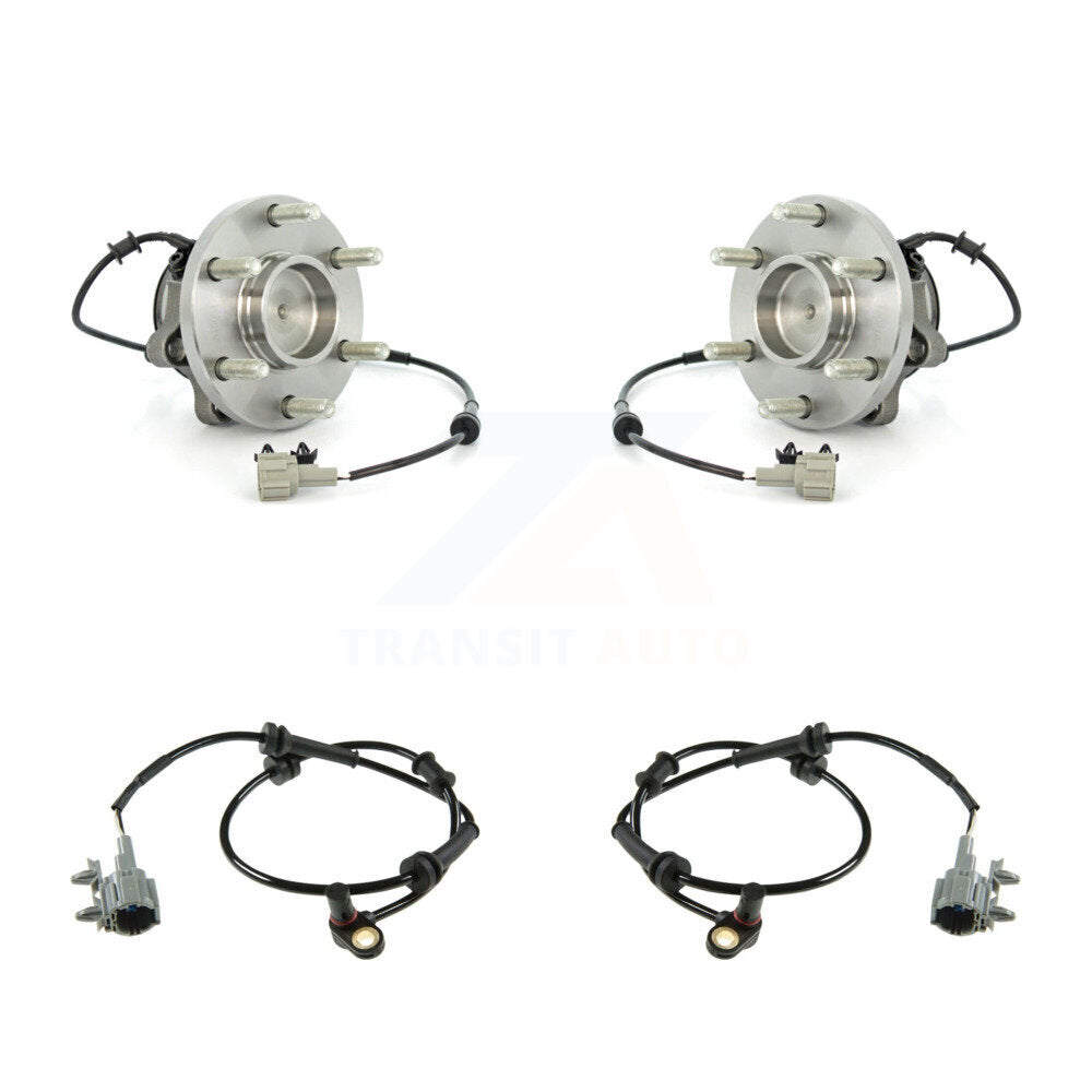 Kit de roulement de moyeu de roue avant et capteur supplémentaire pour Nissan Frontier Pathfinder Xterr