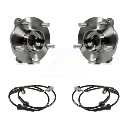 Kit de roulement de moyeu de roue avant et capteur ABS pour INFINITI FX35 FX45 avec harnais