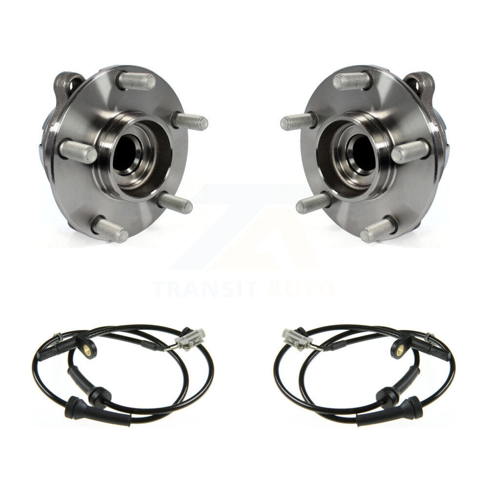 Kit de roulement de moyeu de roue avant et capteur ABS pour INFINITI FX35 avec harnais