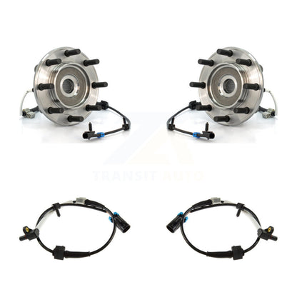 Kit de roulement de moyeu de roue avant et capteur ABS supplémentaire pour Chevrolet Silverado 3500