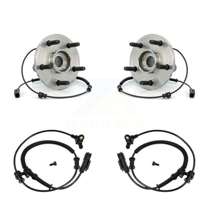 Kit de roulement de moyeu de roue avant et capteur ABS supplémentaire pour Ram 1500 Dodge avec harnais