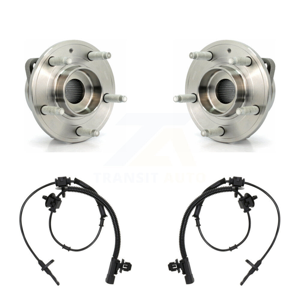 Kit de roulement de moyeu de roue avant et de capteur ABS pour Cadillac ATS AWD 2013 – 2019