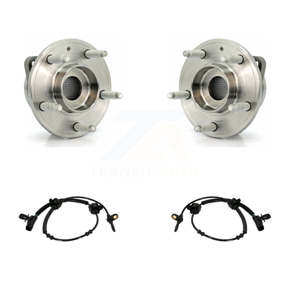Kit de roulement de moyeu de roue avant et de capteur ABS pour Cadillac ATS AWD 2013 – 2019