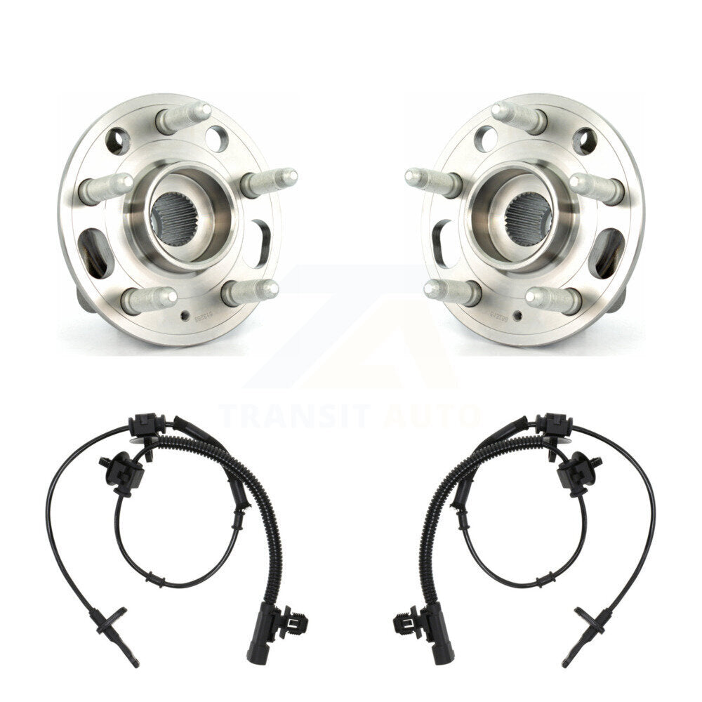 Kit de roulement de moyeu de roue avant et capteur ABS pour Cadillac CTS AWD avec 3,6 l 2,0 l