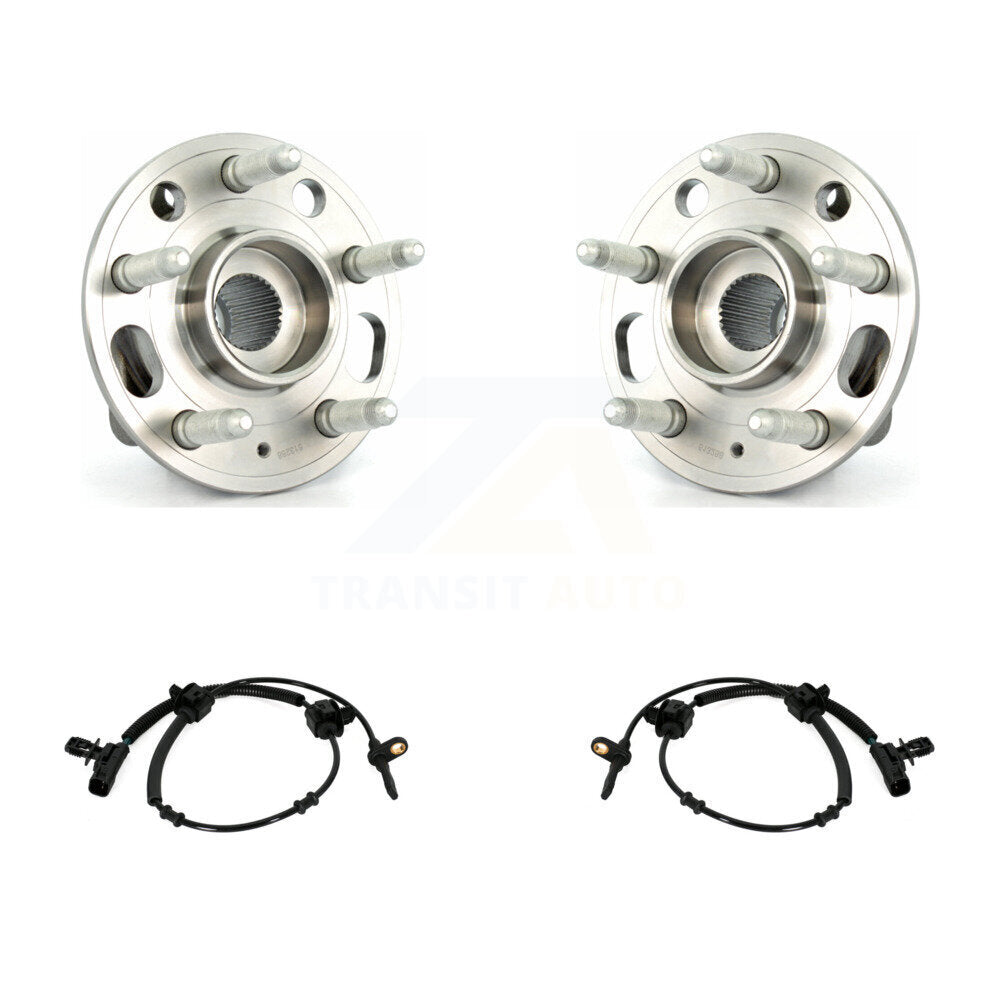 Kit de roulement de moyeu de roue avant et capteur ABS pour Cadillac CTS AWD avec 3,6 l 2,0 l