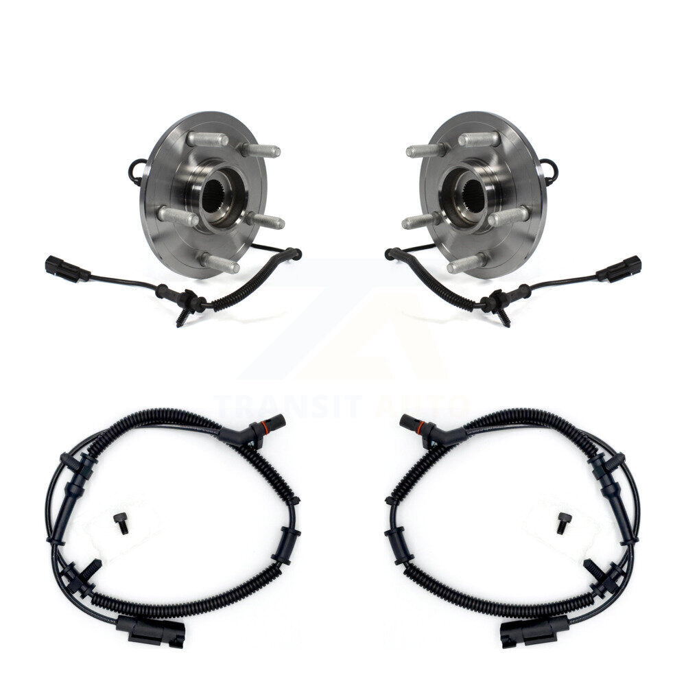 Kit de roulement de moyeu de roue avant et capteur ABS supplémentaire pour Ram 1500 Classic 4WD
