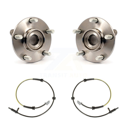 Kit de roulement de moyeu de roue avant et capteur ABS pour Nissan Rogue Select avec harnais