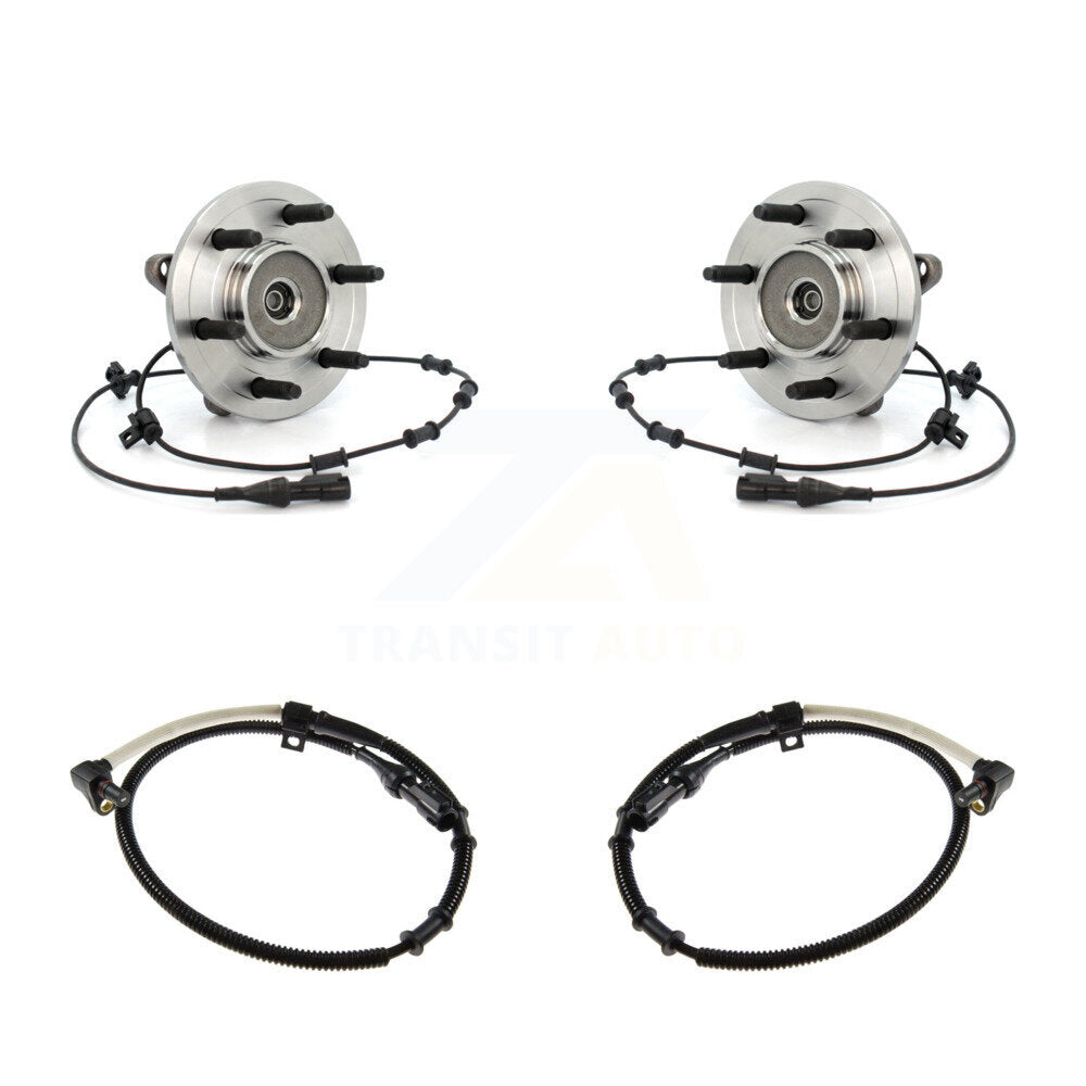 Kit de roulement de moyeu de roue avant et capteur supplémentaire pour Ford Expedition Lincoln Navigato