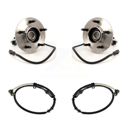 Kit de roulement de moyeu de roue avant et capteur supplémentaire pour Ford F-150 1997-1999 avec harnais