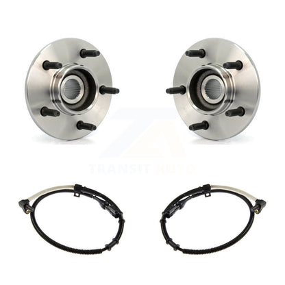 Kit de roulement de moyeu de roue avant et capteur ABS pour Ford F-150 1997-1999 avec harnais