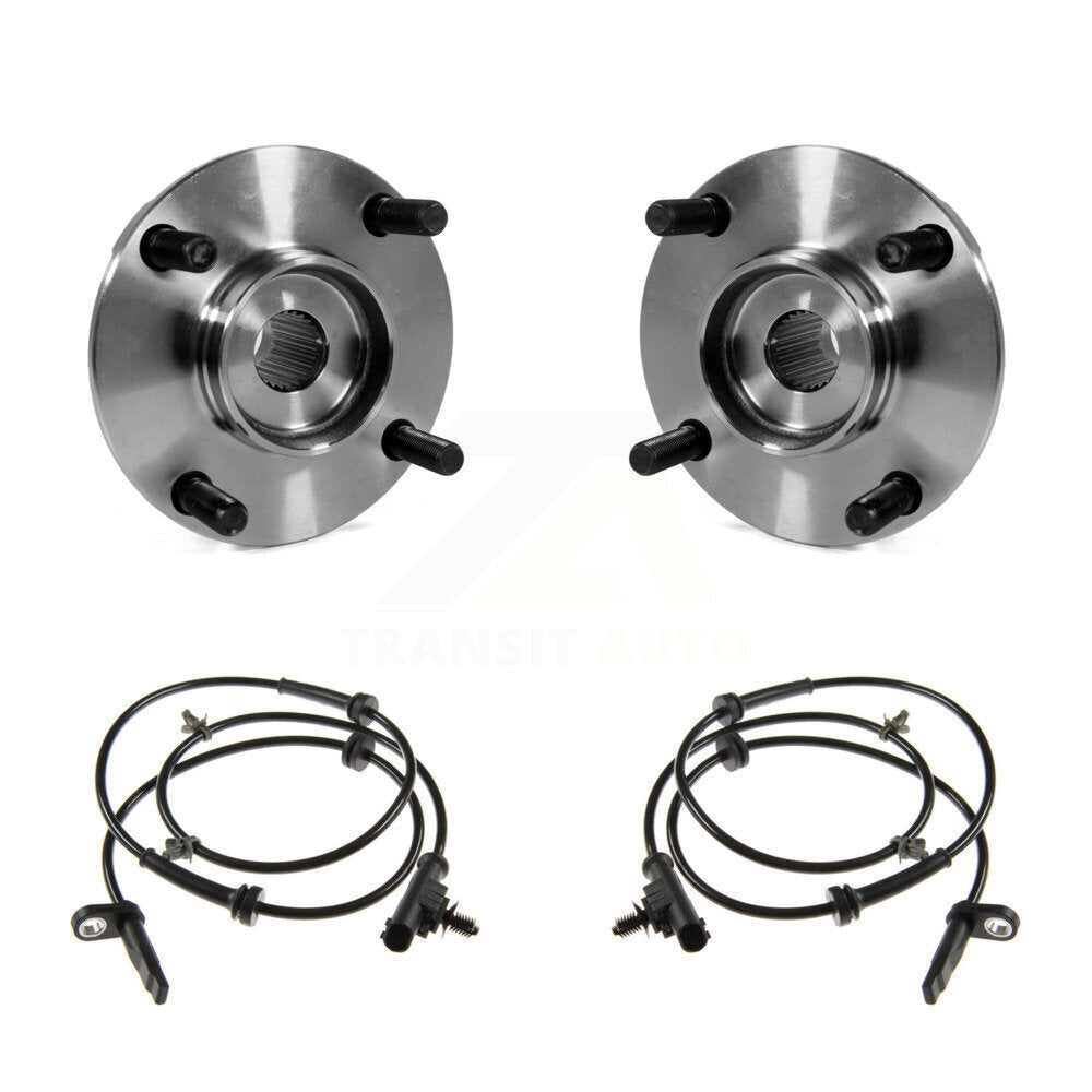 Kit de roulement de moyeu de roue avant et capteur ABS pour Nissan Versa avec harnais