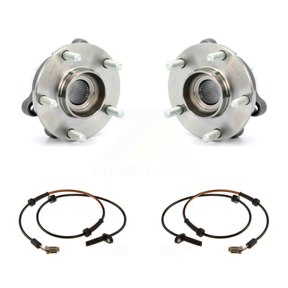 Kit de roulement de moyeu de roue avant et capteur ABS pour Nissan Altima Maxima avec harnais