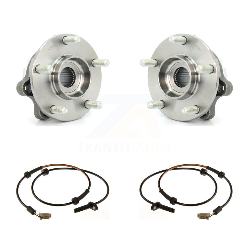Kit de roulement de moyeu de roue avant et capteur ABS pour Nissan Altima avec harnais