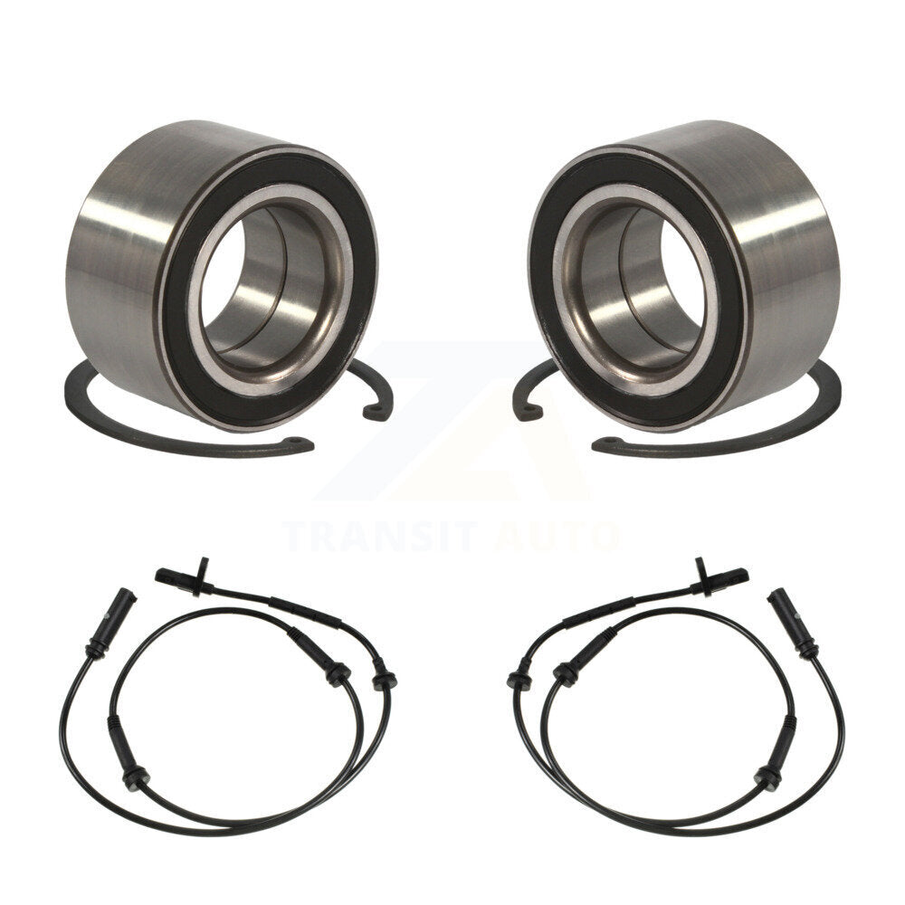 Kit de capteur ABS de roulement de roue avant pour BMW X3 3.0L avec harnais à 4 roues