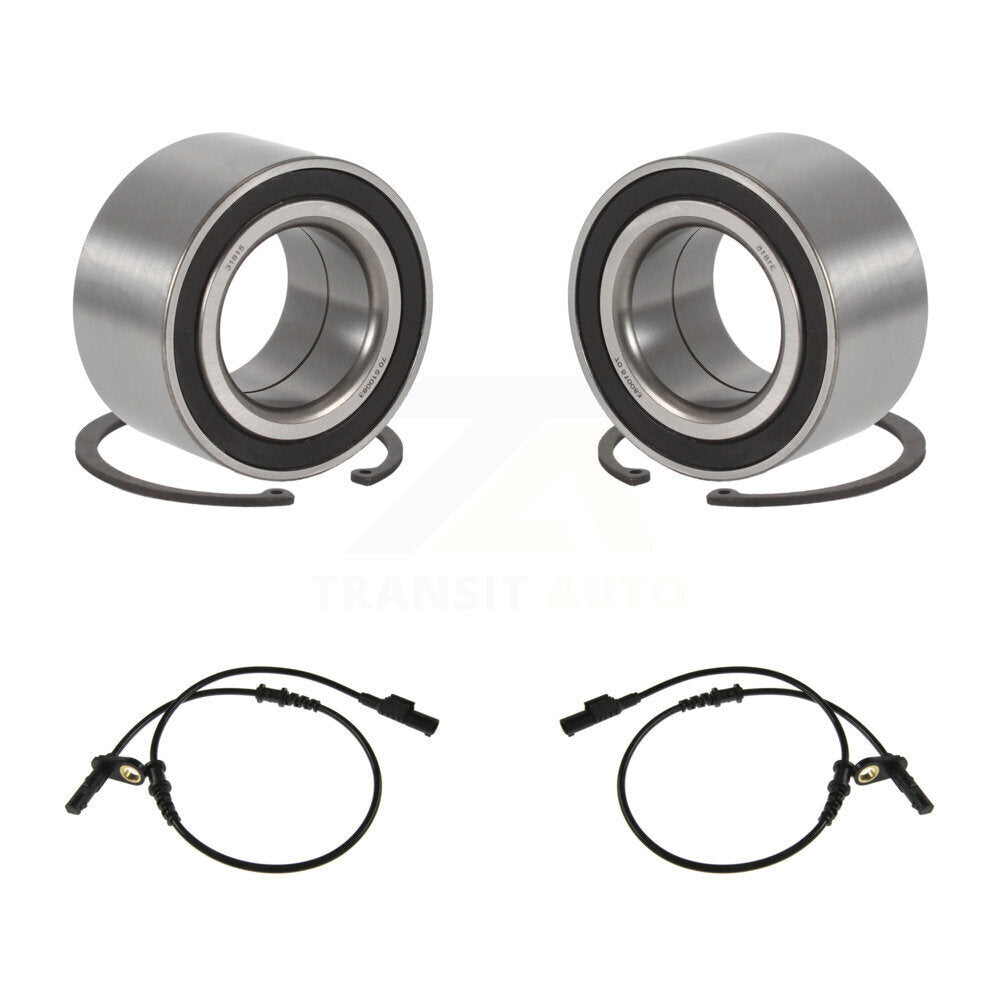 Kit de roulement de roue avant et capteur ABS pour Mercedes-Benz E350 E320 E500 E550