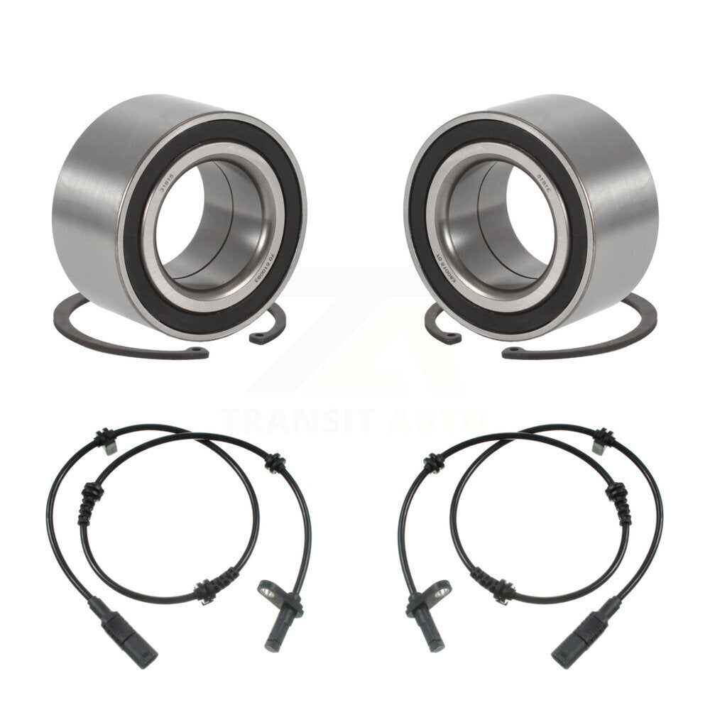 Kit de roulement de roue avant et capteur ABS, pour mercedes-benz E350 E320 E500 E550 E280