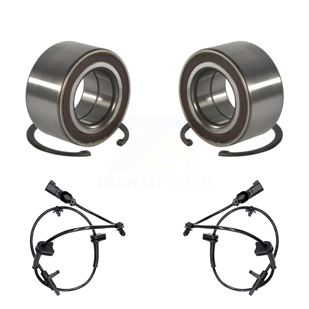 Kit de roulement de roue avant et capteur ABS pour Ford Fiesta 1,6 L à 4 roues