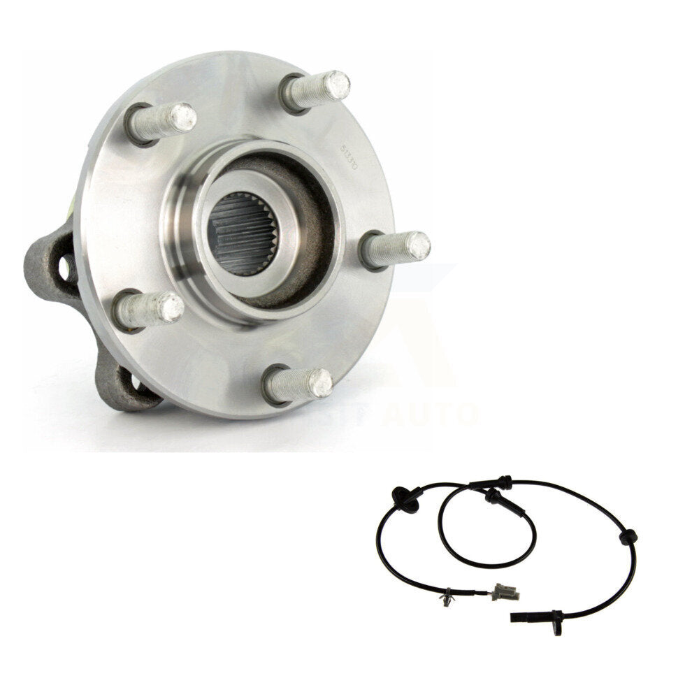 Kit de capteur de roulement de moyeu de roue avant pour Nissan Quest 04-09 3,5 L avec ABS à 4 roues