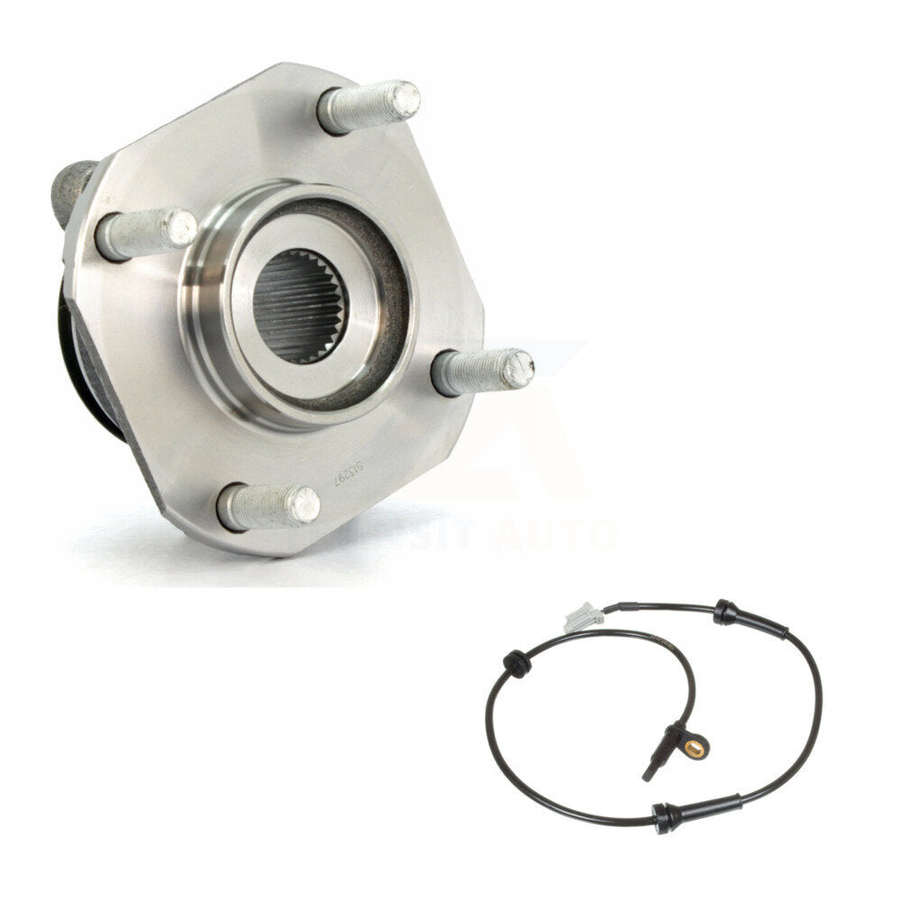 Kit de roulement de moyeu de roue avant et capteur ABS pour Nissan Sentra avec harnais