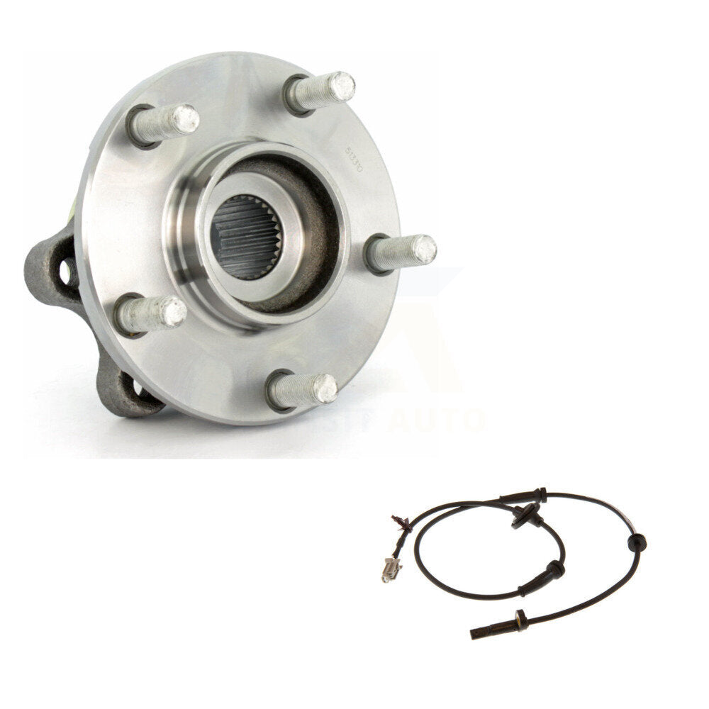 Kit de roulement de moyeu de roue avant et capteur ABS pour Nissan Murano Quest avec harnais