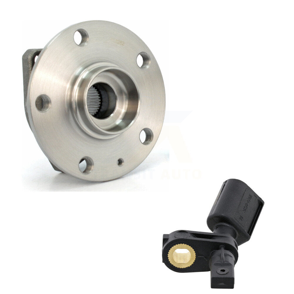 Kit de roulement de moyeu de roue avant et capteur ABS pour Volkswagen Golf SportWagen Alltrac