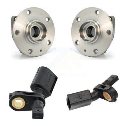 Kit de roulement de moyeu de roue avant et capteur ABS pour Volkswagen Golf SportWagen Alltrac